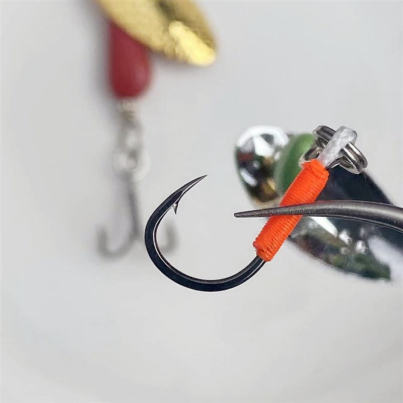 不归路亚 飞旋旋转复合瓜子亮片马口溪流军鱼单钩翘嘴鲈鱼路亚饵