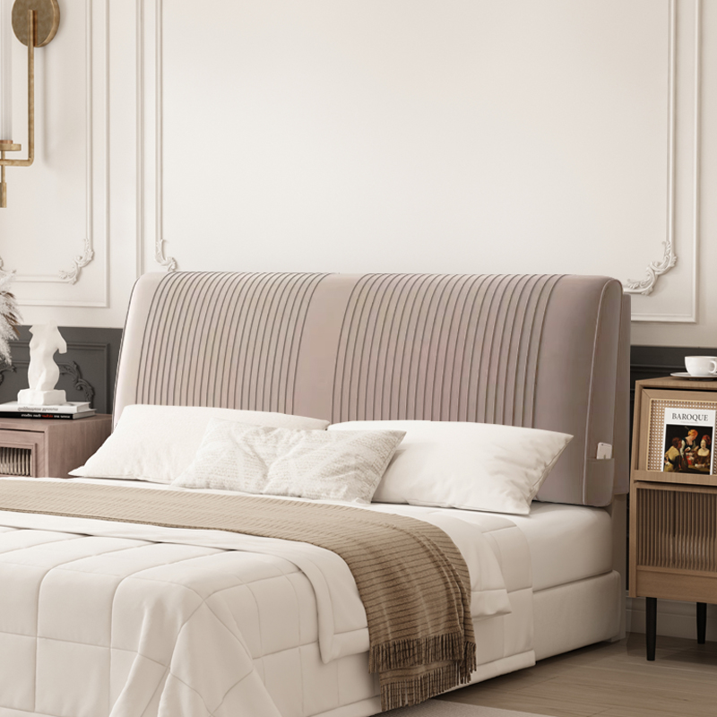 床头板软包靠背榻榻米床头粘贴靠垫绒布海绵大靠背可拆洗靠垫定制