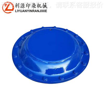 元蓝色单层气缸 印染械轧车升厂降膜片机式气缸气动件EJH 家供应