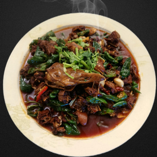 真空包装 铁锅炖大鹅 整只大鹅现杀活鹅 干锅鹅 开袋即食 地锅鹅