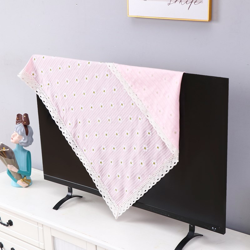 布防尘布盖巾新款电视机防尘罩液晶42寸50寸55寸65寸防尘盖巾