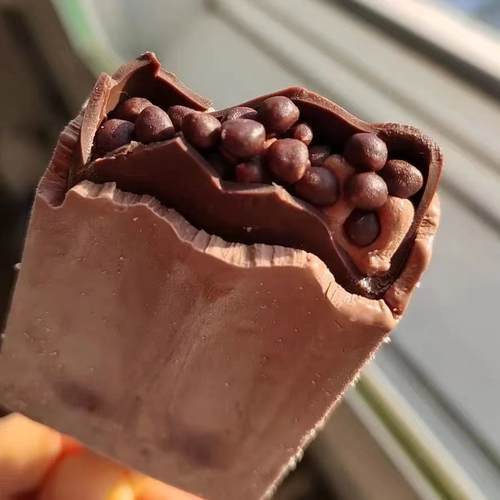 3支网红磨巧巧克力豆脆皮冰淇淋