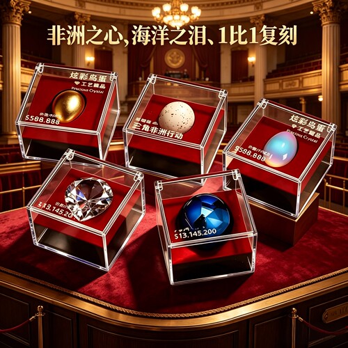 三角洲行动典藏款非洲之心模型摆件海洋之泪收藏品游戏周边男礼物