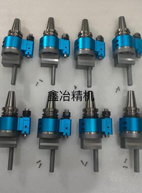 BT30BT40BT50NT40HSK63AHSK100A数控机床角度头90度侧铣头双输出