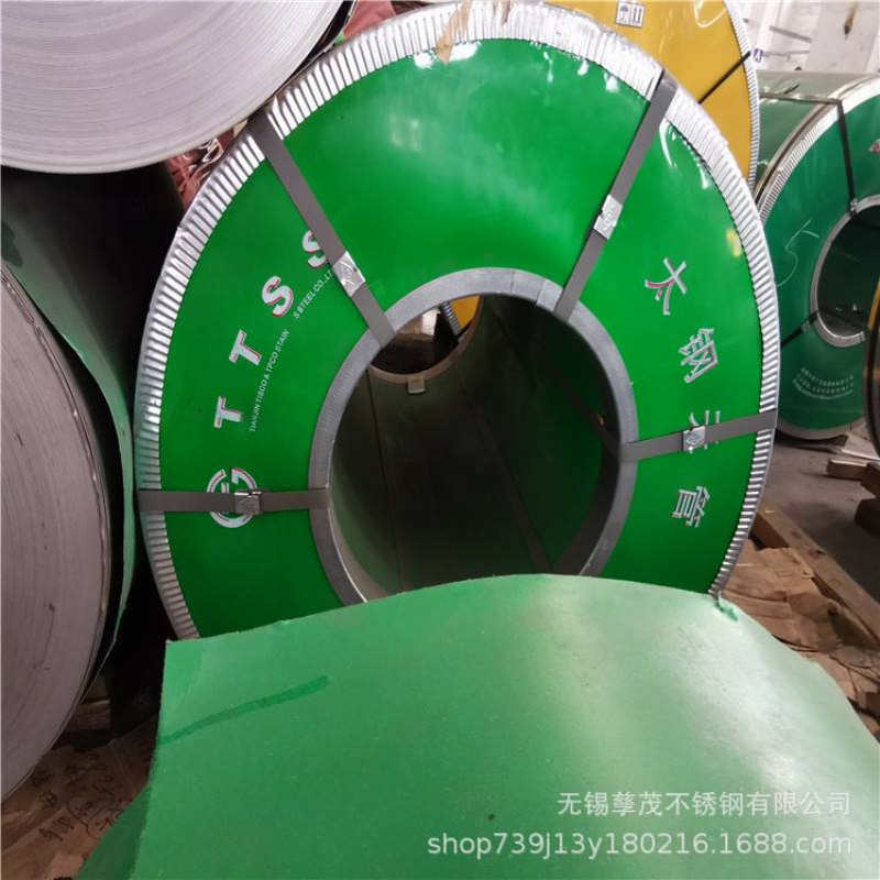 304DQ不锈钢卷太钢卷板天管不锈钢卷现货销售可分条收卷开平等图片
