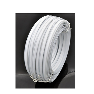 理束双芯捆绑批发包胶鱼骨扎带扎条扁形铁丝鼻梁扎线口罩定位条