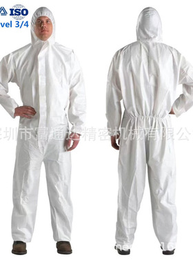 Cat iii一次性SMS连体防护服55g可用于卫生院ISO11737工厂价格