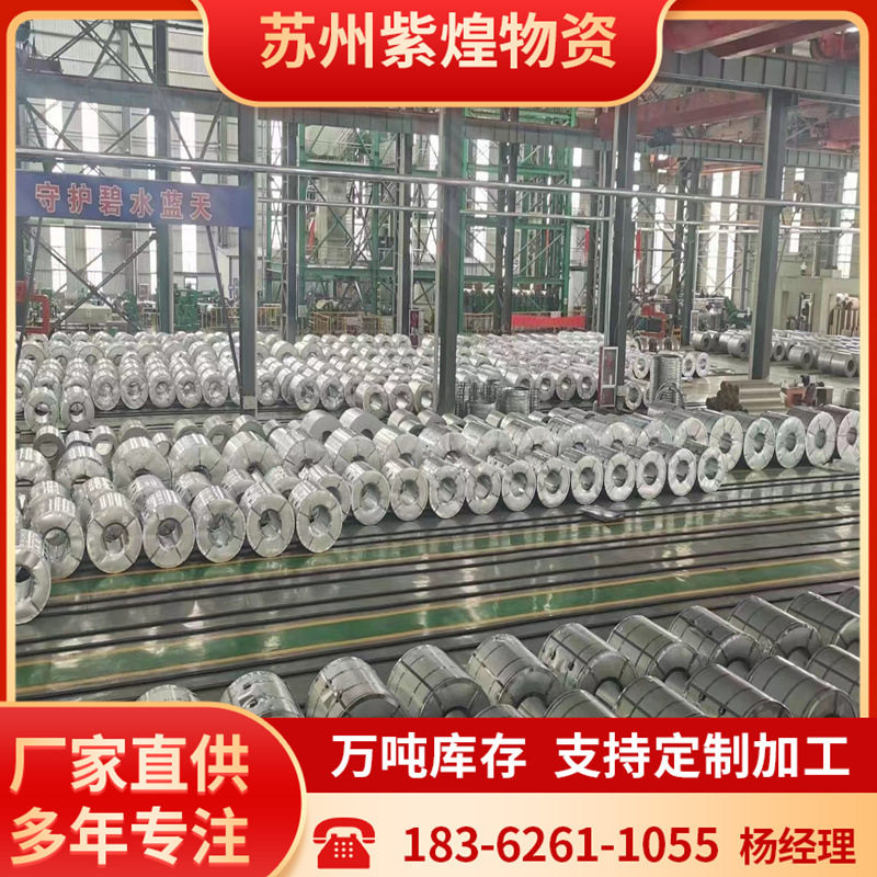 上海SGCC镀锌卷1.5mm 1.6mm 1.8mm 电解镀锌板 无花环保镀锌板