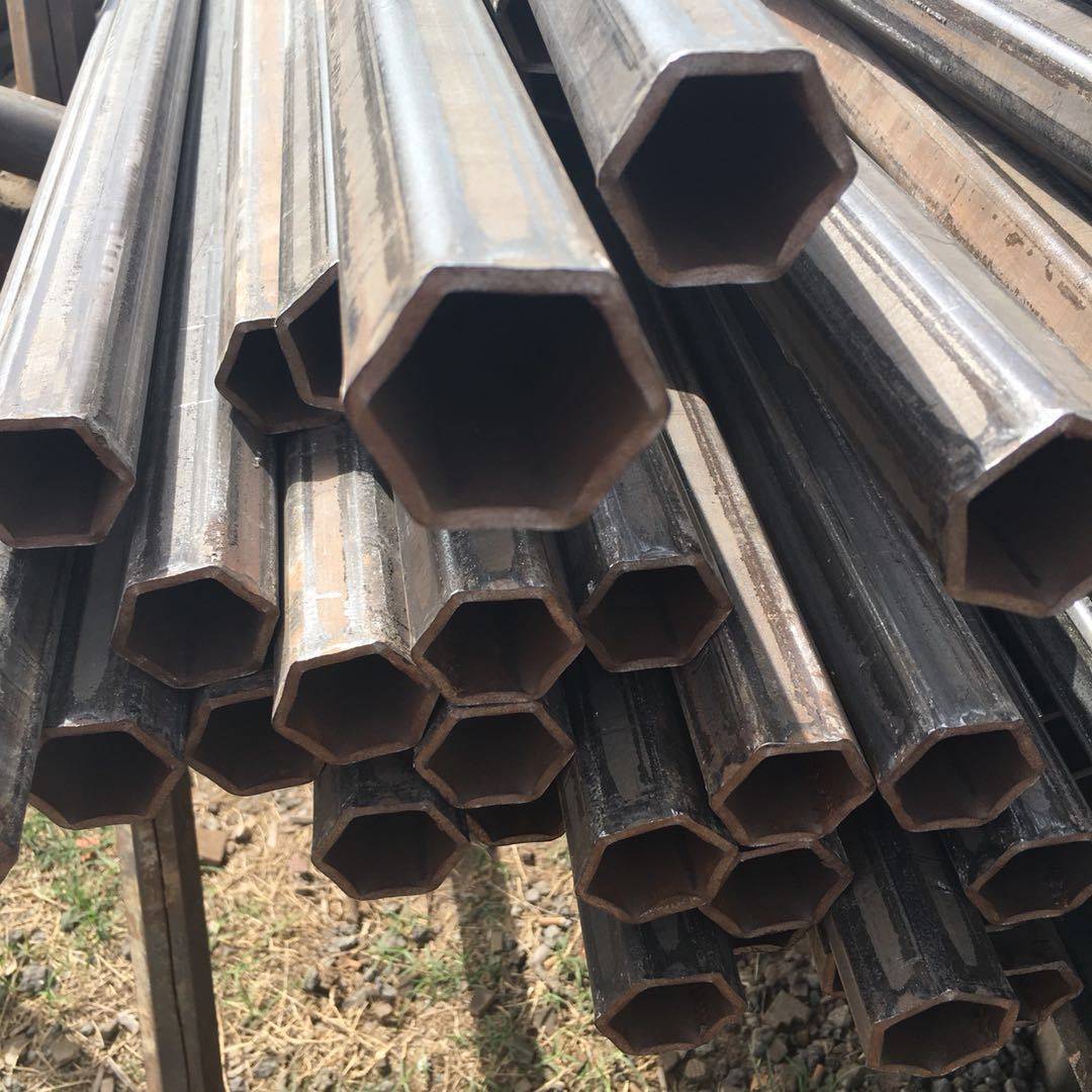 销售机械零部件无缝六角管 20号无缝六角管 80*60*4 六角异形钢管