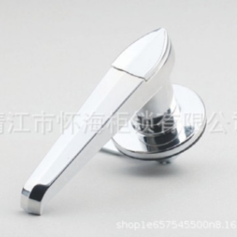 工业门锁 机械门锁 把手锁 电气柜门锁带防尘盖MS317