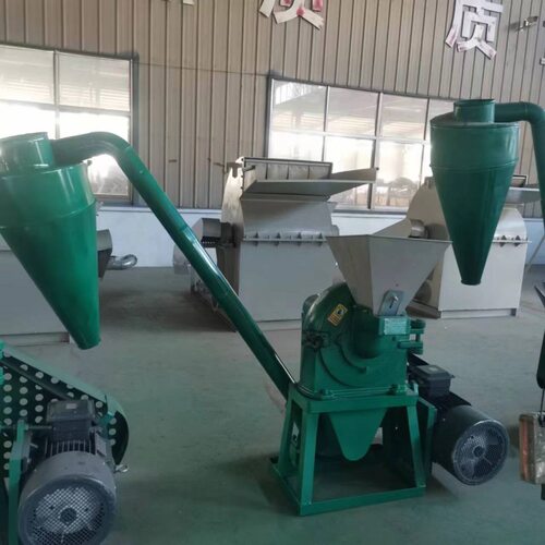 400型麸皮稻壳粉碎机 玉米木薯磨粉机 铝屑铁红化工原料粉碎机