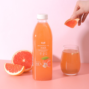 菓蔬秘诀西柚茉莉花茶富含维C果汁茶饮料0脂果汁西柚汁清爽小瓶1L