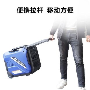 甄选隆鹏汽油发电机220V小型便携5kw大功率家用静音变频房车户外