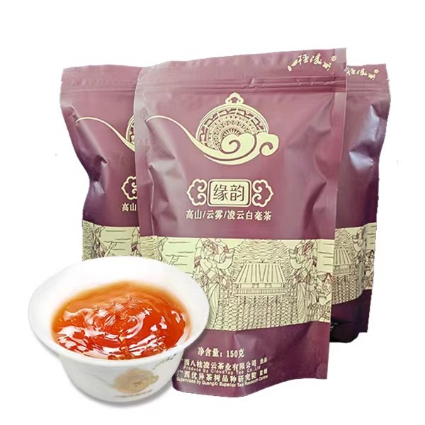 八桂凌云茶叶名茶凌云白毫茶八桂凌云高山生态缘韵红茶