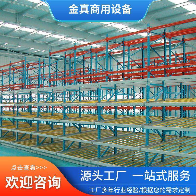 动力式货架流利式货架仓库展示架置物架仓库置物架重型重载