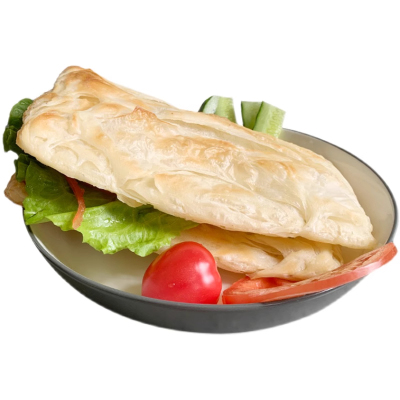 淮南牛肉汤烧饼半成品专用商用早餐家庭羊肉汤葱油饼整箱油酥烧饼