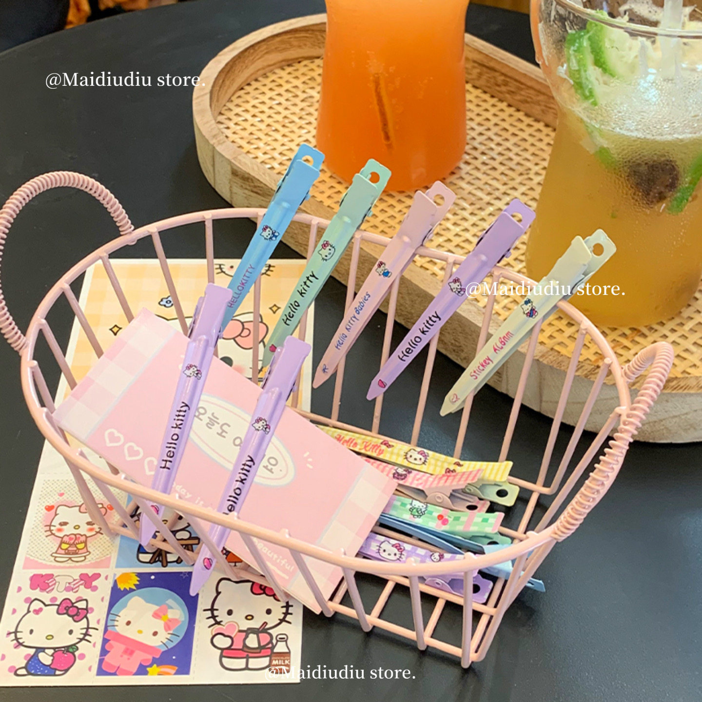 鞠婧祎同款Kitty小猫发夹刘海夹