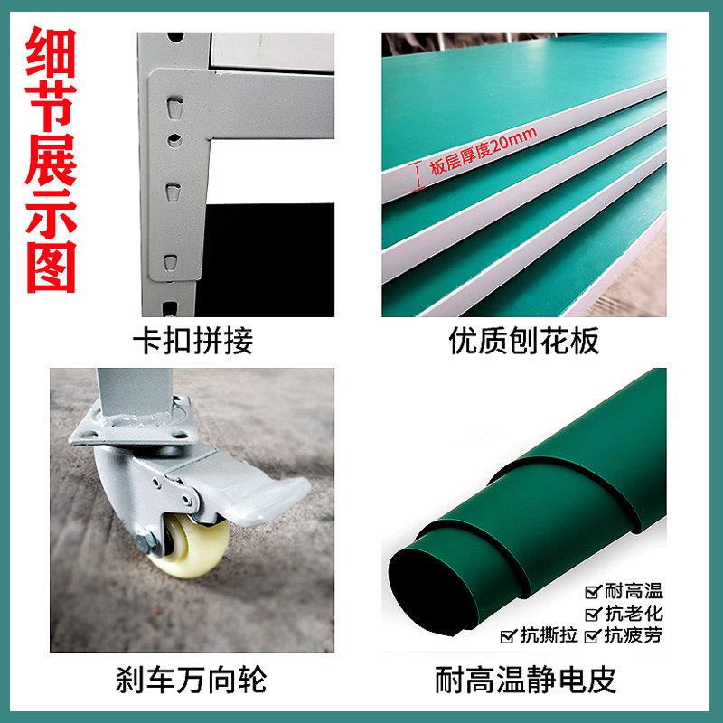 老化架测试架防静电货架多层带轮移动物料周转车显示屏电源老化车图片
