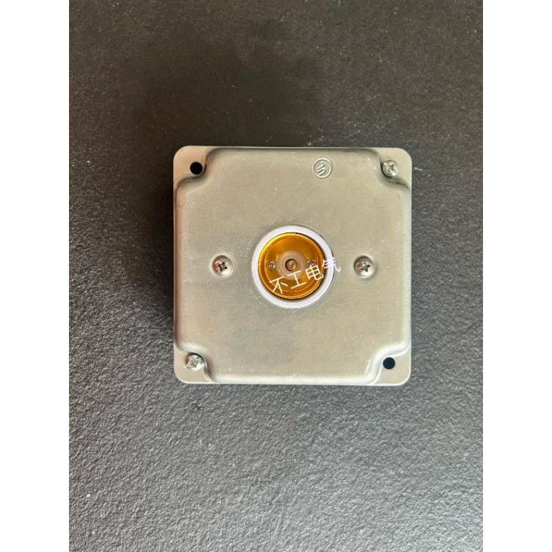 美式复古工业风灯源底座明装开关插座E27灯具接线盒金属镀锌底盒