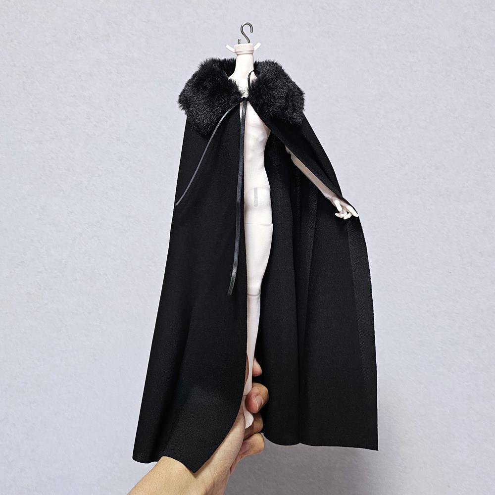 6分bjd娃衣ob28娃娃素体ob24古风汉服将军骑士特六披风毛领斗篷30
