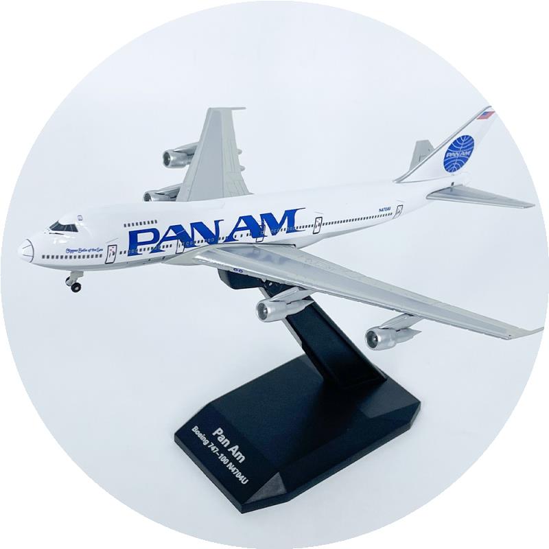 1:400泛美航空波音747-100客机N4704U飞机模型合金仿真摆件RM