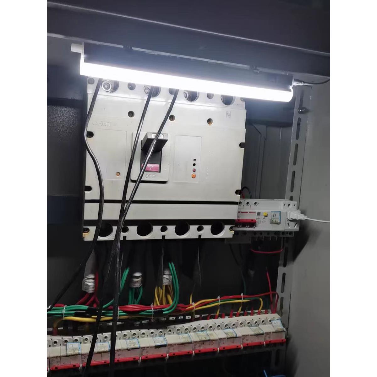 24V机柜灯照明灯配电网络柜LED照明低压控制柜led柜内灯0.5米加磁