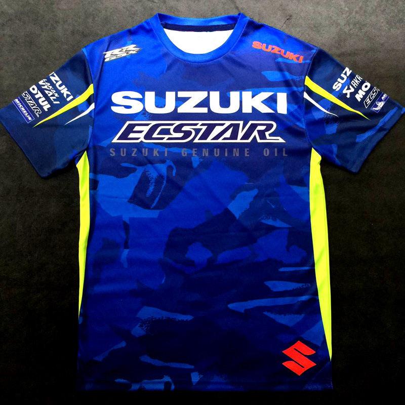 MOTOGP车队队服文化衫赛车T恤夏季机车短袖摩托车速干透气骑行