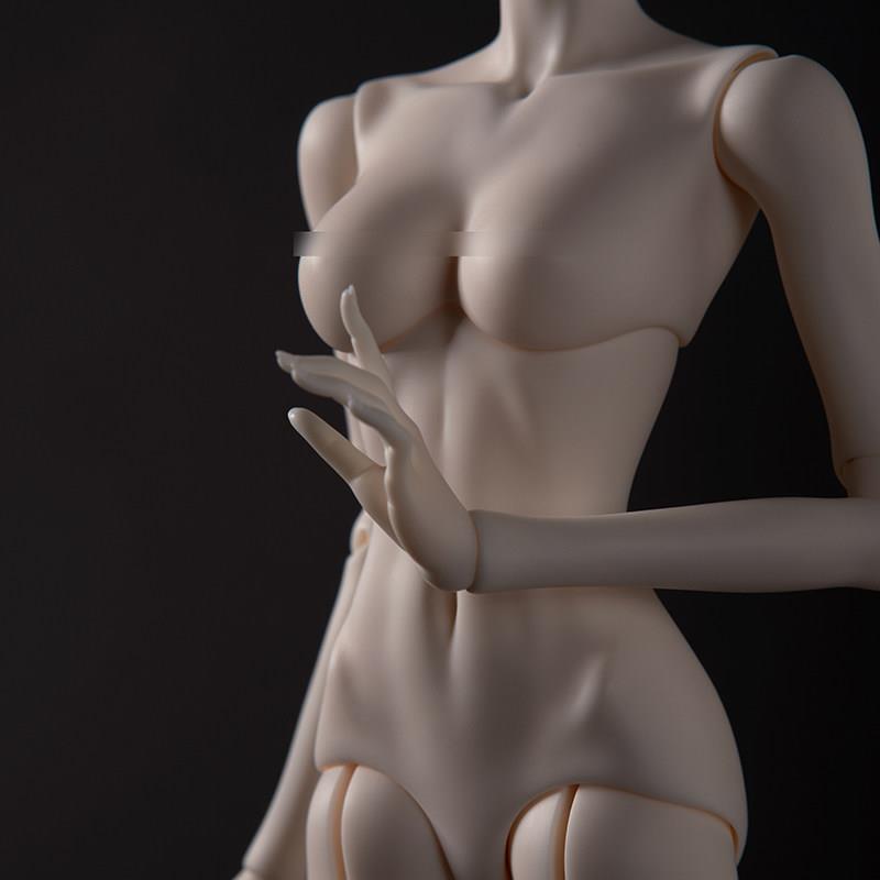 DollZone特四灵猫体43CMBJD娃娃4分女体通贩DZ素体配体官方原创