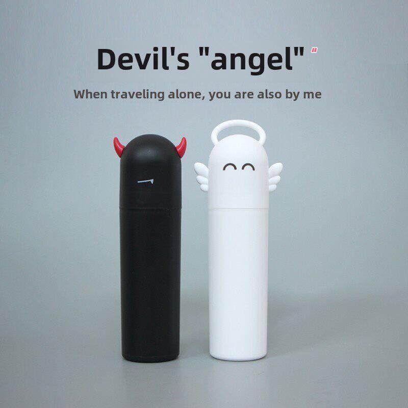 创意牙具盒旅行便捷情侣简约洗漱杯出差酒店牙具盒便携式旅游包邮