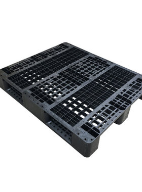 厂家  防静电卡板1200*1000*150mm 1210川字型塑料托盘 黑色