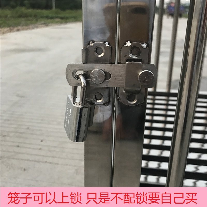 不锈钢宠物兔笼子室内家用特大号超大养殖L笼大码双层别墅厂家包