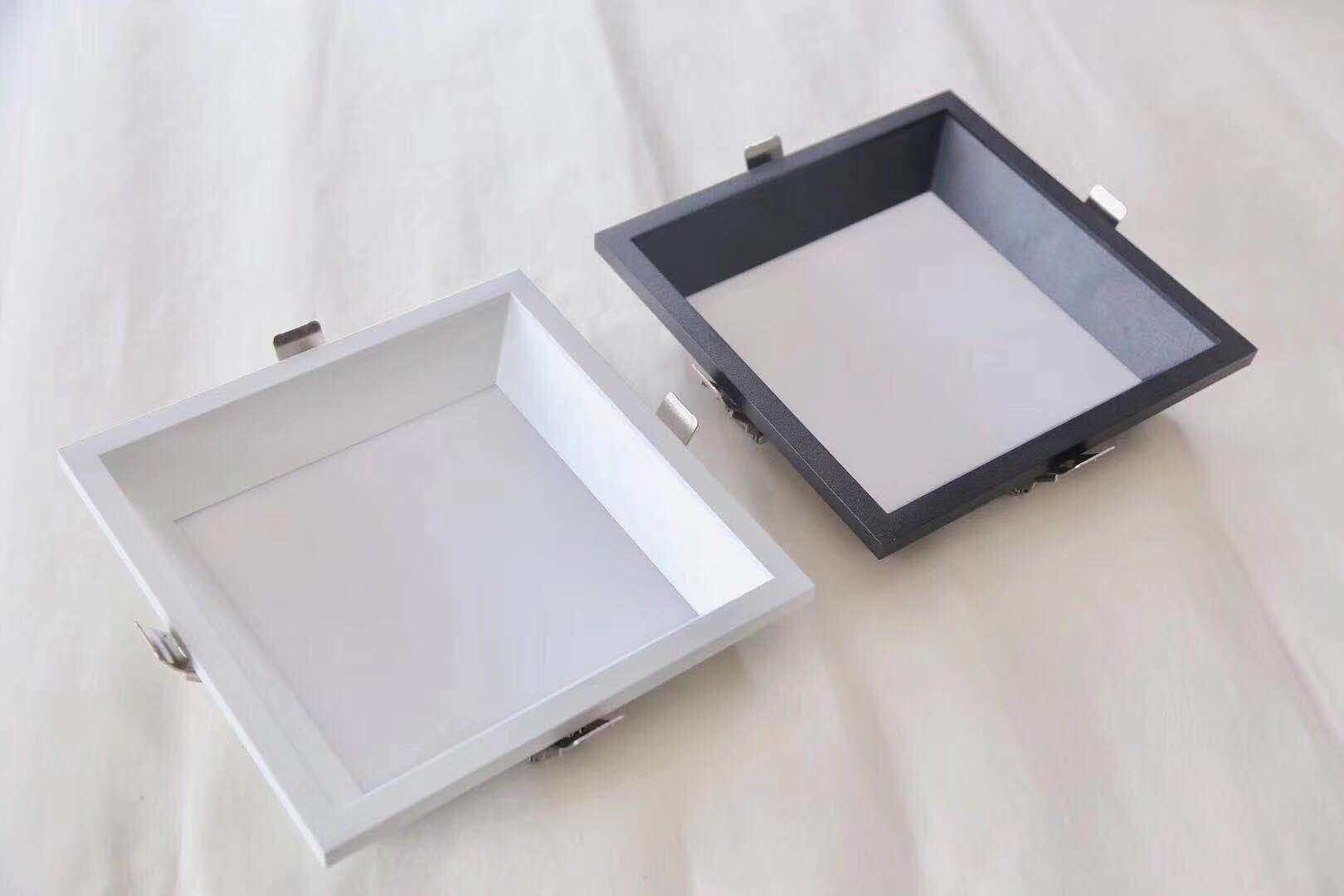 方形开孔16~17暗装LED厨卫灯嵌入B式20X20厨房阳台22X22浴室灯具