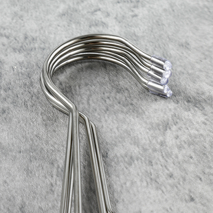 加粗长杆钩长钩衣架s勾挂s钩大号s挂钩不锈钢s钩服装店钩子s型挂