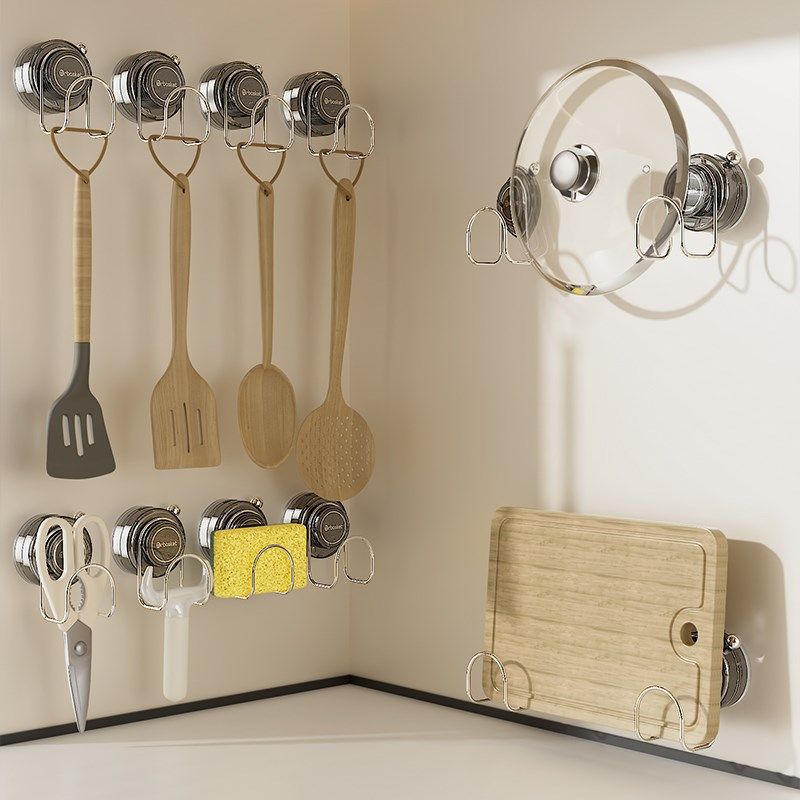 吸盘海绵置物架免打孔p家用厨房用品挂架壁挂收纳水槽钢丝球沥水,厨房/烹饪用具,厨房置物架/置物柜/角架,淘宝优惠券,粉丝福利购,淘宝优惠卷