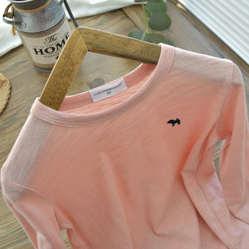 四季款~儿童纯色简约超薄竹节纯棉长袖t恤男童女童U空调打底衫睡,童装/婴儿装/亲子装,T恤,淘宝优惠券,粉丝福利购,淘宝优惠卷