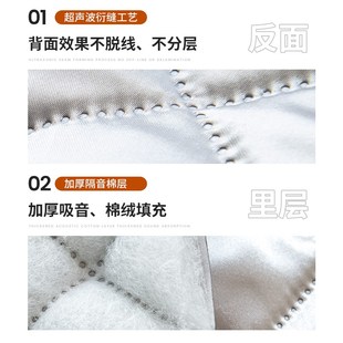 保暖保温隔音棉H加厚隔冷气遮光2024新款 防风窗帘挡风防寒冬季