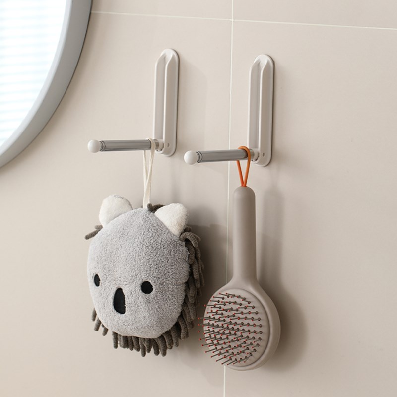 衣架收纳架免打孔k阳台壁挂多功能整理架家用衣架存放神器挂衣架