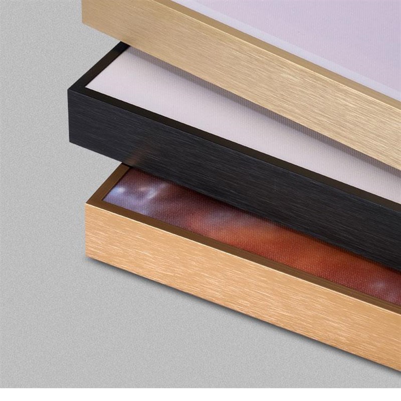 窄边金属铝合g金画框相框型材数字油画框数字油画立体画框架海报