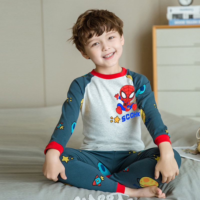 男童纯棉秋衣秋裤套装儿r童保暖内衣春秋男宝宝棉毛衫中大童家居,童装/婴儿装/亲子装,内衣套装,淘宝优惠券,粉丝福利购,淘宝优惠卷