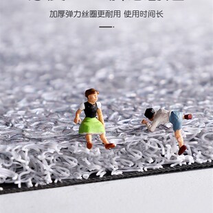 地垫入户门垫进门门口踩脚垫轻奢新款 2021M玄关可裁剪防水丝圈地