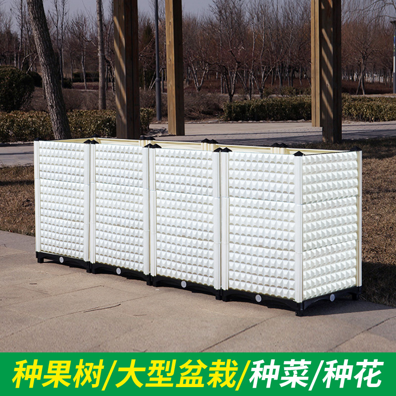 种树箱果树盆大花盆特深楼顶神器栽树专用箱盆栽树特大Z号种植花