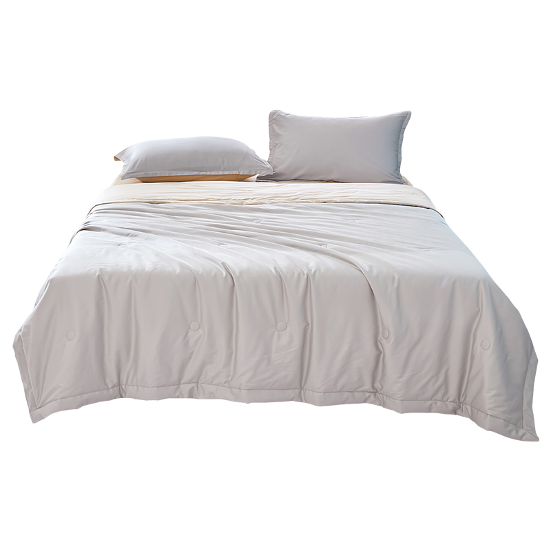 100支长绒棉全棉夏被空调被夏凉被薄被子R夏季棉花被可机洗