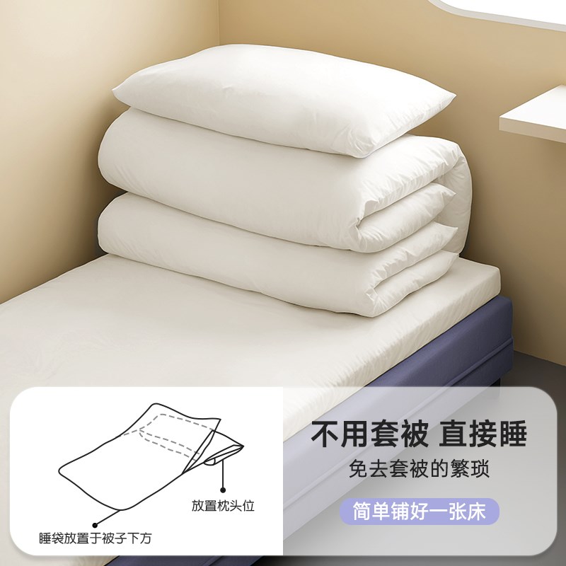 火车卧铺一次性三件套床单睡袋旅B游旅行坐高铁加厚隔脏成人硬软