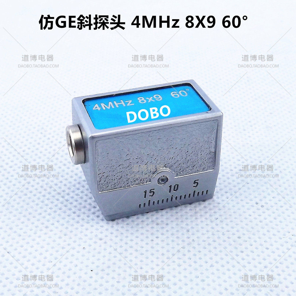 欧标超声波斜探头4MHz8sx9 60钢结构焊缝无损检测UT探伤仪探头