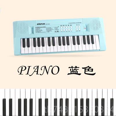 正品电子琴儿童初用学者年幼专用61师成键钢琴家可携式智能电子琴