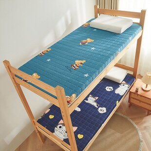 学生宿舍硬质棉床垫软垫褥子寝室上下铺床褥折叠单人亲肤抗压床垫