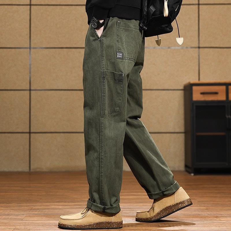 重磅加厚秋冬休闲裤子百毛古新款