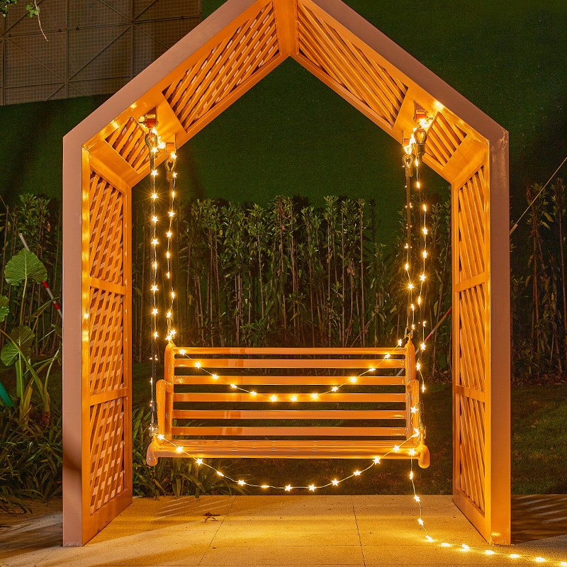 24V低压彩灯串户外防水露营氛围灯LED星星灯满天星天幕帐篷装饰灯