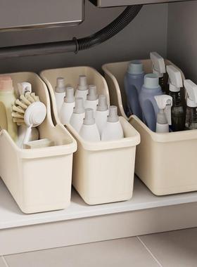 【升级款】厨房橱柜收纳盒带滑轮杂物桌面厨房锅盖柜子储物盒SXM