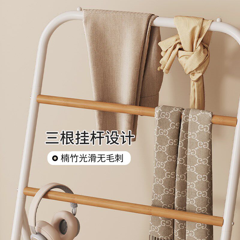 踢脚线取暖器烘衣架专用晾衣架落地卧室床头简易挂衣烘干暖气片